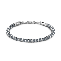 Bracelet Zancan Man Athmosfere in Silver ESB193-N - ESB193-N